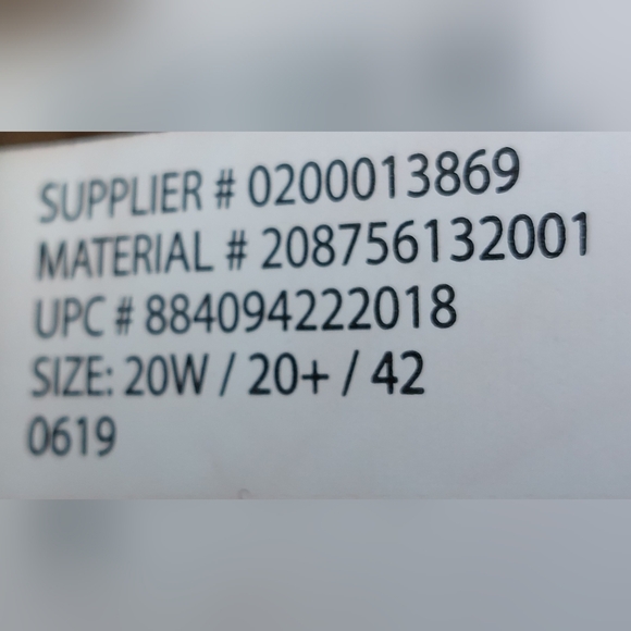 Chaps Skirt Womens Size 20W Fall DNM 2 Brown Back Slit Stretch NWT $86.00 - Picture 12 of 12